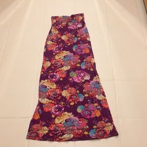 Floral maxi dress